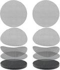 Bonsai Mesh Screen for Plant Pot Drainage 4 Inch, 50 Pcs Plastic Round Flower Pot Hole Mesh Cover Pad, Planter Bottom Drainage Inserts Grid Mat for Potted Succulent