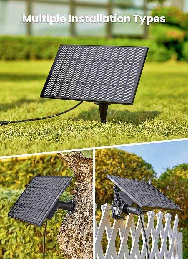 Brightown 58FT Solar String Lights Outdoor with Remote and 26 LED Shatterproof Bulbs, Dimmable & Timable, 3 Light Modes, Solar Patio String Lights Outdoor for Cafe, Garden, Deck, Outside Wedding