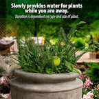 Besti Large Self Watering Globes for Plants Waters Greenery Up to 2 Weeks Hands Free | Durable, Multicolored Glass Craftsmanship | Indoor and Outdoor Use
