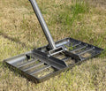 Lawn Leveling Rake, 17x10 Heavy Duty Lawn Leveler with Adjustable Handle Dirt Ground Level Tool for Yard Garden (60 Inch)