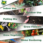 MODELLOR (10 lb) Premium Super Washed Coco Coir Brick, High Yield 18 to 20 gallons, Seed Starter, Organic, pH Balanced, Gardening, Indoor, Outdoor use