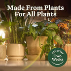 Miracle-Gro Organic Indoor Plant Food, Liquid Plant Food for Houseplants, Flowers, Vegetables, and Herbs, 1-0.5-1 NPK, 8 fl. oz., 2-Pack