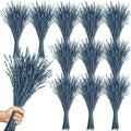 Uieke 12Pack Dried Lavender Flowers Bundles, 16" Dried Blue Flowers Preserved Lavender Stems Bouquet for Shower Weeding Home Fragrance Vase Crafts Decor, 600g(21oz)