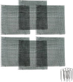 6 New Small Wire Plant Protectors, 12" Square, 12" high (Vinyl Coated Rust Resistant Wire)