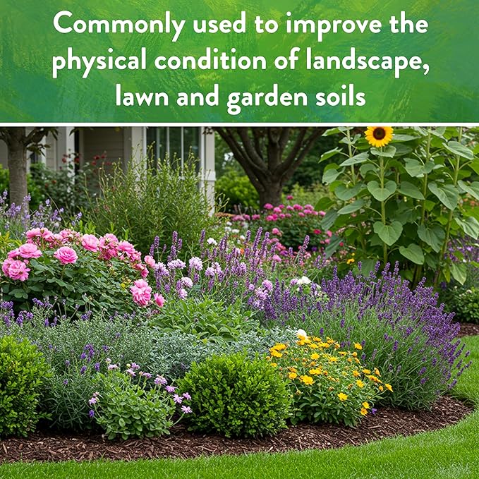 Down To Earth All Natural Fertilizers Organic Prilled Garden Gypsum - Calcium Sulfate Loosens Clay Soil Greens Grade Mini Granules, 5 lb