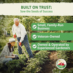TKE Farms & Gardens - Lacinato Kale Seeds for Planting, 2 Grams, 500+ Heirloom Non-GMO Seeds - Dinosaur Kale, Tuscan Kale, Cold Hardy Superfood for Traditional & Urban Gardens