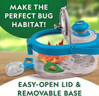 National Geographic Bug Catcher Kit for Kids - Kids Bug Habitat with Magnified Viewer, Bug Catcher, Tweezers & Learning Guide, Insect Habitat, Outdoor Toys, Kids Bug Catching Kit, Bug Box