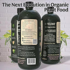Organic Liquid Indoor Plant Food, Houseplant, Tropical & All-Purpose Indoor Plant Fertilizer, Organic Liquid Fertilizer 5-5-5 with Sea Kelp, 8oz Treats 50 Gallons