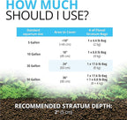 Fluval 12695 Plant and Shrimp Stratum for Freshwater Fish Tanks, 17.6 lbs. – Aquarium Substrate for Strong Plant Growth, Supports Neutral to Slightly Acidic pH