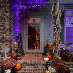 JMEXSUSS 200 LED 66ft Purple Christmas Lights, Connectable Purple String Lights Plug in, 8 Modes Outdoor Christmas Light for Tree Outside Indoor Patio Party Ceiling Room Xmas Decor