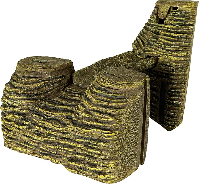 TetraFauna Viqaquarium, All-In-One Terrarium And aquarium, Ideal For Aquatic Reptiles And Amphibians