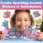 Creativity for Kids Big Gem Diamond Painting Axolotl: Girl Toys and Crafts for Ages 6-8+