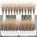 36Pcs Artificial Grass Plants, Faux Shrubs Wheat Grass, Artificial Tall Grass Fake Plants for Outdoor Decor,Artificial Greenery Stems Weed for Room Indoor Home Decor（Light Purple）