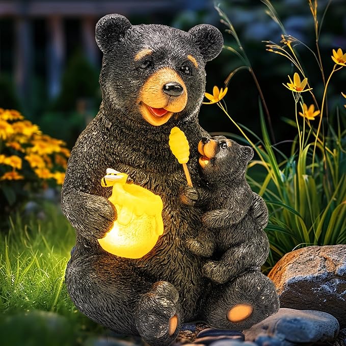 GIGALUMl Solar Garden Statue Bundle