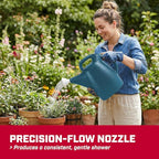 Chapin 48010 Watering Can, 2 Gallon, Indoor and Outdoor Plants, Lawn, Garden, Removable Nozzle, Drip-Free Sprinkler Head, Recycled Plastic, Blue