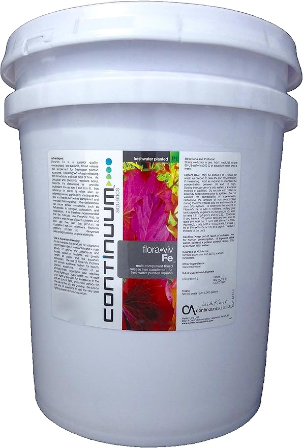 Continuum Aquatics Flora Viv Fe – Timed Release Iron Supplement for Freshwater Planted Aquariums