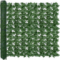 ODTORY Artificial Ivy Privacy Fence Wall Screen: 40X100 in UV-Anti Faux Greenery Backdrop Ivy Vine Leaf Hedges Fence Panels for Patio, Balcony, Garden, Backyard Indoor Outdoor Green Decor
