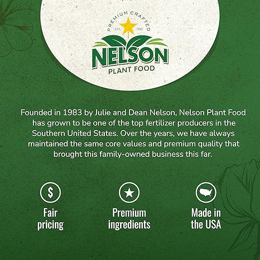 Nelson Plumeria and All Flowering Tropicals Food Ferns Orchids Lilys In Ground Container Patio Grown Granular Fertilizer NutriStar 5-30-5 (15 LB)
