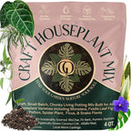 Craft Houseplant Potting Mix, Elite House Plant Soil, Chunky, Well Draining Potting Soil for Indoor Plants, Tropical Plants & Potted Plants, Sustainable & Peat Free, Less Prone to Gnats 4qt