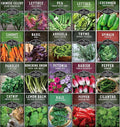 Hydroponic & Indoor Garden Seed Kit – 20 Compact Heirloom Vegetable & Herb Varieties | Apartment, Small-Space, Patio & Vertical Tower Growing | Family Garden Gift – Survival Garden Seeds