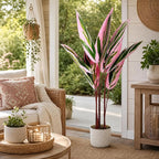 Garvee Artificial Plant Potted, Evergreen Fake Tree Faux Floor Plant with Realistic Leaves, Decorative Faux Floor Plant for Home Office Living Room, Ideal Gift for Families
