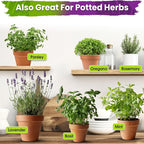 DUSPRO 10Pcs 1QT Pre-Mixed House Plant Potting Mix 7in1 with Potting Soil Indoor Plants,Tropical Indoor Potting Soil with Pine Bark,Pumice,Coco Coir, Perlite, Worm Castings, Gypsum, Peat Moss