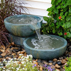 Aquascape Spillway Bowl and Basin Fountain Kit, 19 inch /21 inch Dia (49/52 cm), 78248