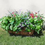 Starttag 20PCS Artificial Plants for Outdoor Decor Realistic Faux Greenery & Flowers Fake Plastic Leaves with Stems UV Resistant Outside Bushes for Garden Patio and Porch