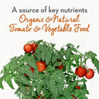 Whitney Farms Organic & Natural Tomato & Vegetable Food 7-6-9 - Fertilizer for Vegetable Gardens, In-Ground or Container Gardens, 4 lb.