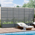 Casaphoria Metal Raised Garden Bed with Trellis and Wheels, 72"x47"x16" Arched Planter Box for Climbing Plants, Vegetables & Vines, Features Drainage Holes and Privacy Screen, Grey-Harold