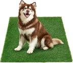 Artificial Turf Grass Outdoor: Grass Pad for Dogs Indoor Potty Training, Replacement Turf Rug for Patio Balcony Lawn Apartment Decoration, Easy to Clean with Drainage Holes(31.5x47.3 inch)