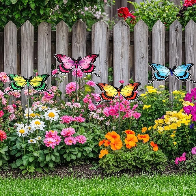 4 Pack Corrugated Plastic Plant Umbrellas for Outdoor Plants 12 Inch Garden Plant Shade Cover Hot Sun Animal Plants Umbrella for Patio, Potted Plant and Garden Beds Decor