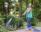 Dramm Rain Select Spray Head Only with Quick Click 9 Pattern Adjustable Choices, for Watering Seedlings to Flowers, Vegetables, Plants, Shrubs, Black
