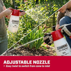 Chapin 1002 Handheld Pump Sprayer, 48oz, Multi‑Purpose, Lawn & Garden, Translucent Poly Tank, Wide‑Mouth Opening, Adjustable Cone Nozzle & Anti‑Clog Filter for Weed, Fertilizer & Pest Applications