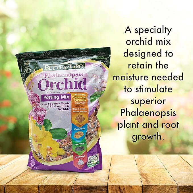 Sun Bulb 5011 Better-Gro Phalaenopsis Mix, 8 Quarts (Pack of 9)