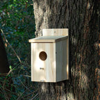Wooden Bird Houses for Outside Birdhouses Nest Bluebird House for Cardinals Finch Wren Swallow for Garden Viewing 1A#