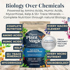 Organic Plant Magic - Fast-Acting Water Soluble Plant Food - All-Purpose Fertilizer Concentrate for Flower, Vegetable, Herb, Fruit Tree, Garden & Indoor Houseplants [One 1/2 lb Bag]