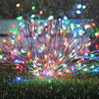 Joomer Solar Fairy Lights, 2-Pack Total 80FT 240LED Solar String Lights Outdoor Waterproof 8 Lighting Modes for Fence Party Garden Patio Yard Home Holiday Tree Outdoor Decoration (Multicolor)