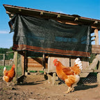 winemana 50% Shade Cloth for Garden- 4x10 FT Breathable Mesh Tarp for Vegetables & Plants, Outdoor Patio Sun Shade with Grommets - Chicken Coop, Dog Kennel Cover