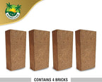 MODELLOR 4 Bricks (5 lb) Premium Super Washed Coco Coir, Yields 9 gallons, Seed Starter, Organic, pH Balanced, Gardening, Indoor, Outdoor use.