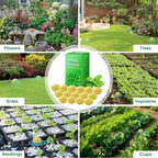 36 Pack Peppermint Deer Repellent, Deer & Rabbit Repellent Ball for Plant Yard Garden Outdoor, Deers Deterrent for Outdoor, Keep Deers and Rabbits Out Natural Ingredients Pet Safe, Yellow