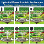 Bird Bath for Outside, Large 28 inch Tall Birdbaths for Outdoors with Solar Water Fountain, Plastic Retro Copper Bird Baths Bowl for Outdoor Garden Lawn Yard Patio Hotel Landscape Decor - Wide 20”
