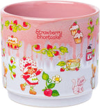 Silver Buffalo Strawberry Shortcake Core Vintage Reactive Glaze Ceramic Planter Pot