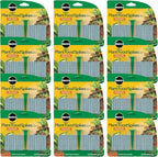 Scotts Indoor Plant Food Spikes, Includes 48 Spikes - Continuous Feeding for all Flowering and Foliage Houseplants - NPK 6-12-6, 48 Count (Pack of 12)