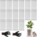 16 PCS 1 Gallon Root Guard Gopher Proof Wire Baskets, Stainless Steel Gophers Moles Voles Proof Mesh Baskets, Underground Cages for Protecting Plant Roots, Trees, Flowers, Crops, Tubers