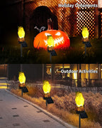 iStatue Owl Solar Decorative Garden Stake Lighting, Waterproof Cute Animal Outdoor Figurine Lights Ornament Statue Decor for Pathway, Patio, Lawn Housewarming (Owl)