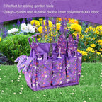 Gardening Gifts for Women, Gardening Tools for Women, 14 PCS Garden Tools Set Kit with Garden Tool Bag, Plant Lover Christmas Mothers Day Birthday Gifts for Mom Grandma Aunt, Purple