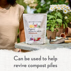 Whitney Farms Organic Alfalfa Meal 2-0.3.2 - Slow-Release Nitrogen Fertilizer and Soil Enhancer for Vegetables, Flowers, Roses, Herbs, and Shrubs, 2 lb.