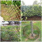 Expandable Willow Trellis for Climbing Plants Outdoors,Nature Garden Fence Lattice Panels for Outside Plant Support for Vine, Ivy, Rose, Cucumbers, Clematis 36x92 Inch(1PC)