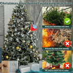 78.74 inch Christmas Tree Watering Funnel - Long Spout Christmas Tree Watering System for Large Indoor & Outdoor Plants Real Trees，Reusable Spill-Proof Design (6.56FT / 2M)